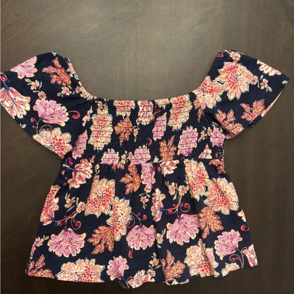 Kids Girls Old Navy Floral Top